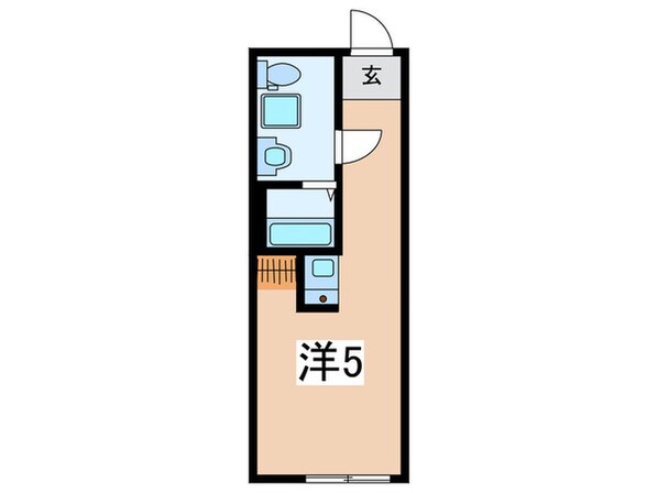 ラ・ソレイユ南台の物件間取画像